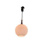 Vintage Glazen Bol Lamp thumbnail 1