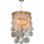 Capiz Schelpen Lamp Hanglamp Parelmoer Frame thumbnail 1