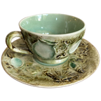 Majolica Koffietassen Schelp thumbnail 1