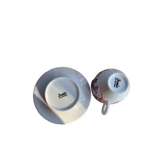 Service De 4 Tasses Et Sous-tasses Café Neuf 1