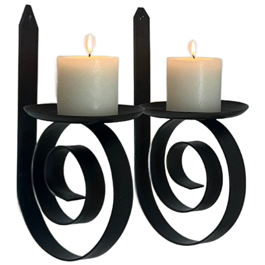 Xxl Brutalist Wall Candle Holders 1