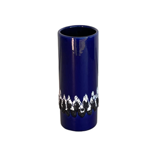 West Germany Vaas Blauw Lava 1