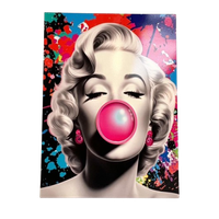 Limited Edition Led Wandlamp Van Marilyn Monroe (Nieuw)
