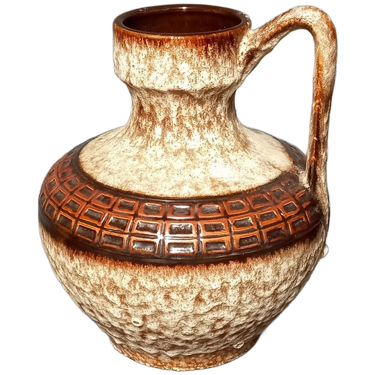 Stoere Vintage West Germany Vaas Van “veb-haldensleben” 307- 1