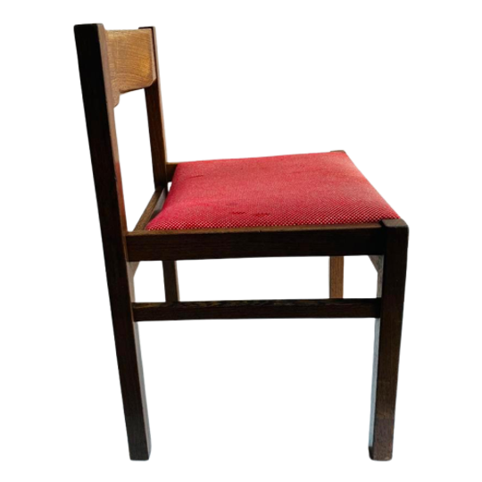 Wengé Houten Eetkamerstoelen (4) Van ‘T Spectrum 70S 1