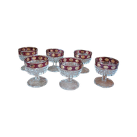 Set Van 6 Vintage Italiaanse Glaasjes