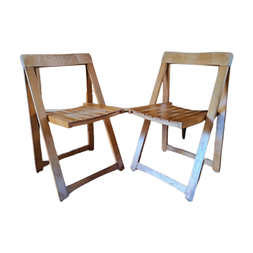 Mid Century Vintage Wooden Chair Aldo Jacober Stol Kamnik Jaren 60