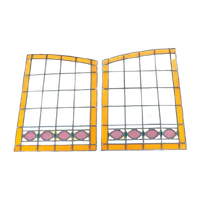 Glas In Lood – Stained Glass - Prijs Per 2 Stuks (tc34)