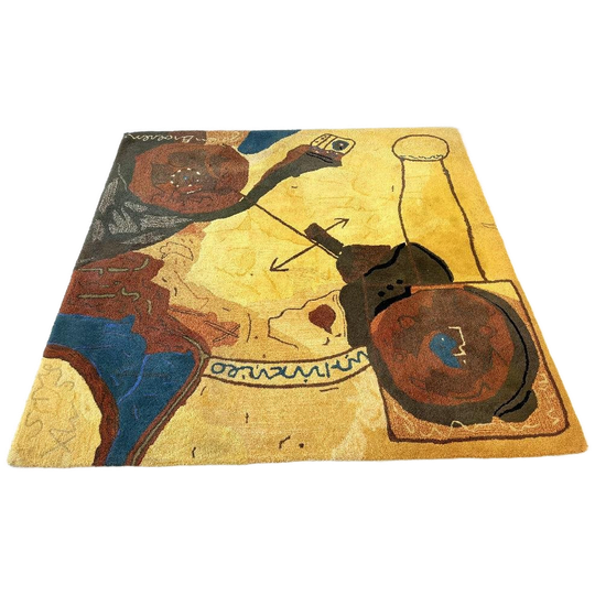 Josien Broeren Design Vloerkleed 100% Wol Kleed 2x2m 1