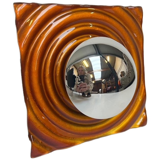 Keramieken Wandlamp Van Pan International 1980's 1