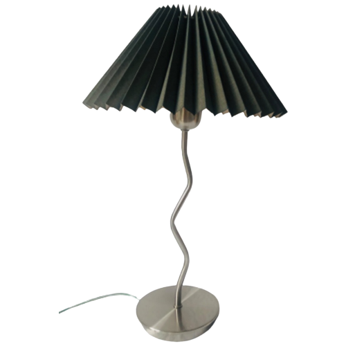 Lamp Met Plissé Kap