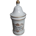 Limoges "oleum Cacao" Voorraadpot. thumbnail 1
