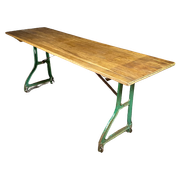 Industriële Handgemaakte Side-Table