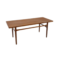 Teak Fineer Salontafel Vintage
