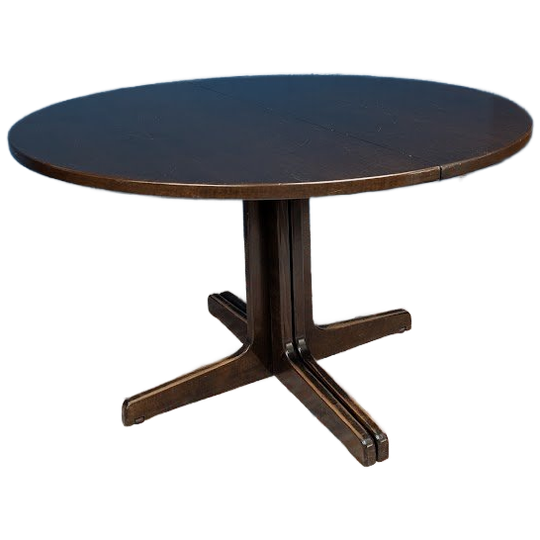 Vintage Ronde Eettafel, Thonet, Jaren 60 1