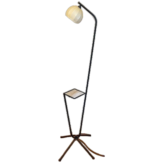 Vloerlamp Schemerlamp Staand Jaren 60 Vintage Frans 1