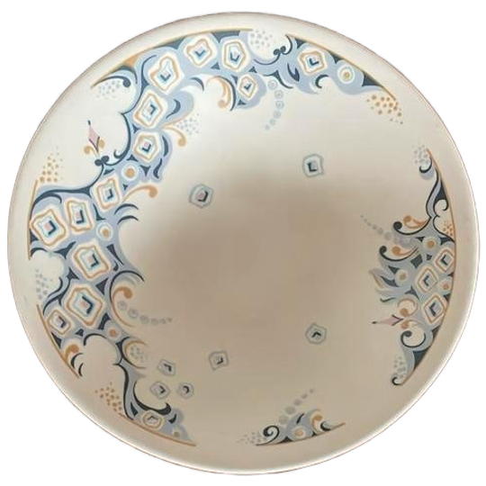 Plateel Schaal Peacock Diameter 26 Cm 7 Cm Hoog 1