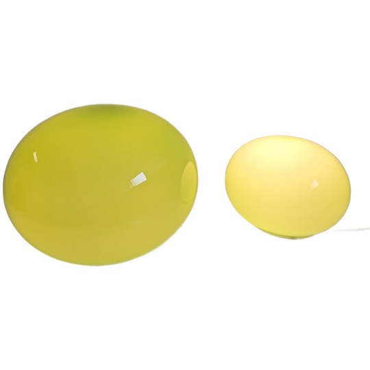 Set Of Two Glass Table Lamps By Ilu Di Vetro 1