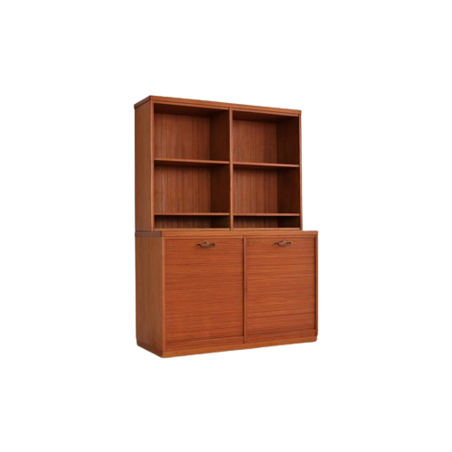 Vintage Archiefkast | Tambour | Kast | Jaren 60 | Deens (4)