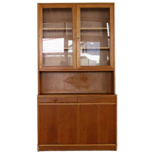 Vintage Zweedse Vitrinekast | Buffetkast 1