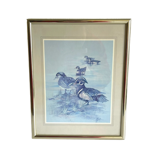 Vintage Anni Moller Vogel Prent Schilderij 1