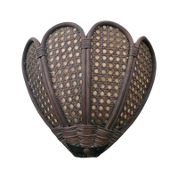 Vintage Jaren 70 Wandlamp Manou Webbing