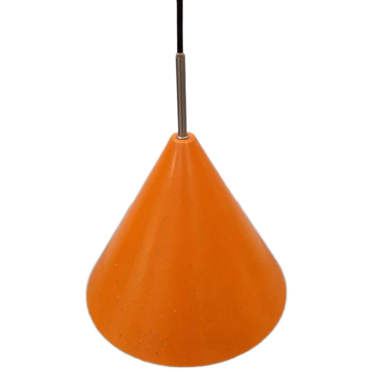 Billiard Arne Jacobsen Voor Louis Poulsen Oranje Hanglamp 1