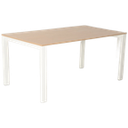Voortman Bureau, Vicenza Eiken Blad, 160 X 80 Cm, Vaste Hoogte Onderstel thumbnail 1