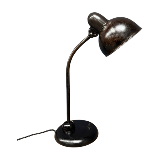 Ongemerkte Zwarte Kaiser Idell Bureaulamp Model 6551 1