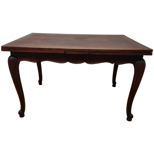 Vintage Landelijke Eettafel Eetkamertafel Uitschuifbaar 1
