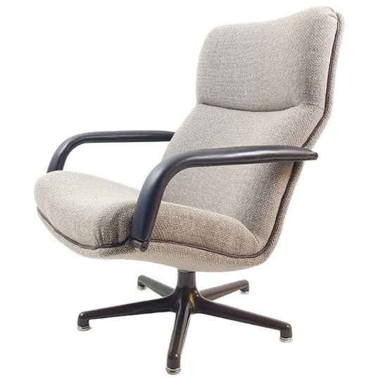 Artifort Swivel Chair | Draaifauteuil F154 Ploeg Wool Wol 1