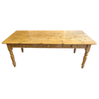 Prachtige Grote Landelijke Eettafel 215 Bij 90 Cm
