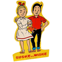 Suske En Wiske Pancarte Billboard Reclame Display