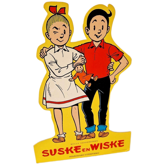 Suske En Wiske Pancarte Billboard Reclame Display 1