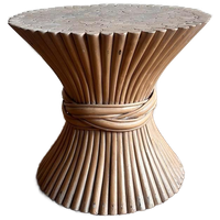 Mcguire Rotan Bamboe Salontafel Bijzettafel Vintage