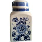 Delfts Blauw Potje Met Deksel thumbnail 1