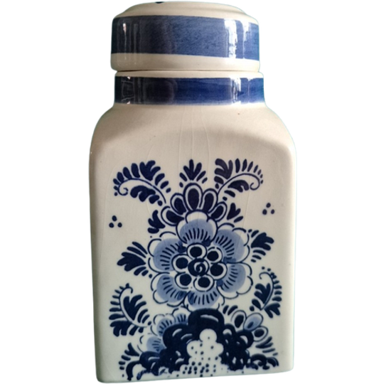 Delfts Blauw Potje Met Deksel 1