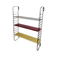 Originele Vintage Wandsysteem Rek Tomado Van Adriaan Dekker Jaren 60S/70S
