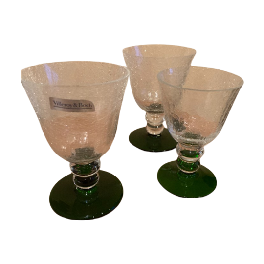 Vintage Villeroy En Boch Nadine Glazen | Kerst 1