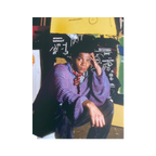 Jean Michel Basquiat In His Great Jones Street Studio thumbnail 1