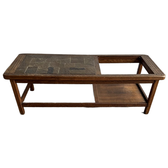 Stone And Wood Coffee Table 1