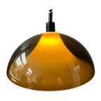 Space Age Hanglamp Met Dubbele Schaduw Van Elio Martinelli Voor Artimeta thumbnail 1