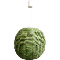 Green 1970S Pendant Lamp