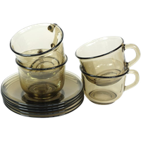 Vintage Rookglas Kopjes