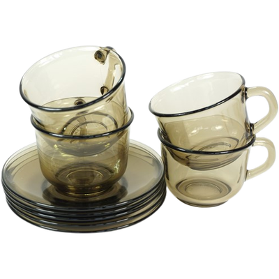 Vintage Rookglas Kopjes