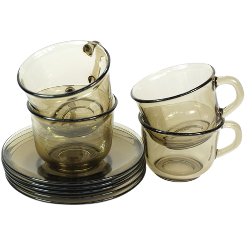 Vintage Rookglas Kopjes