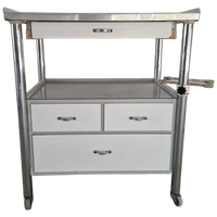 Vintage Bauhaus Stijl Tandarts Trolley
