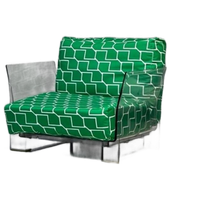 Kartell Pop Fauteuil Piero Lissoni Design Lounge Stoel Groen
