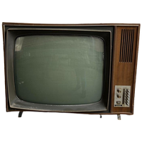 Vintage Houten Televisie Leco