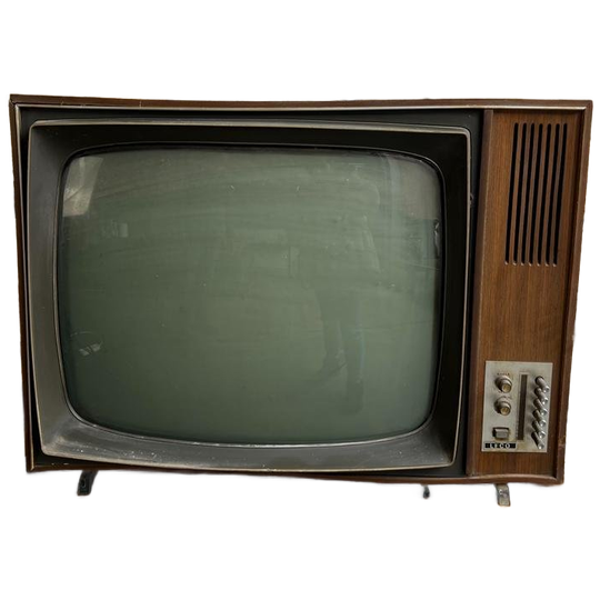 Vintage Houten Televisie Leco 1